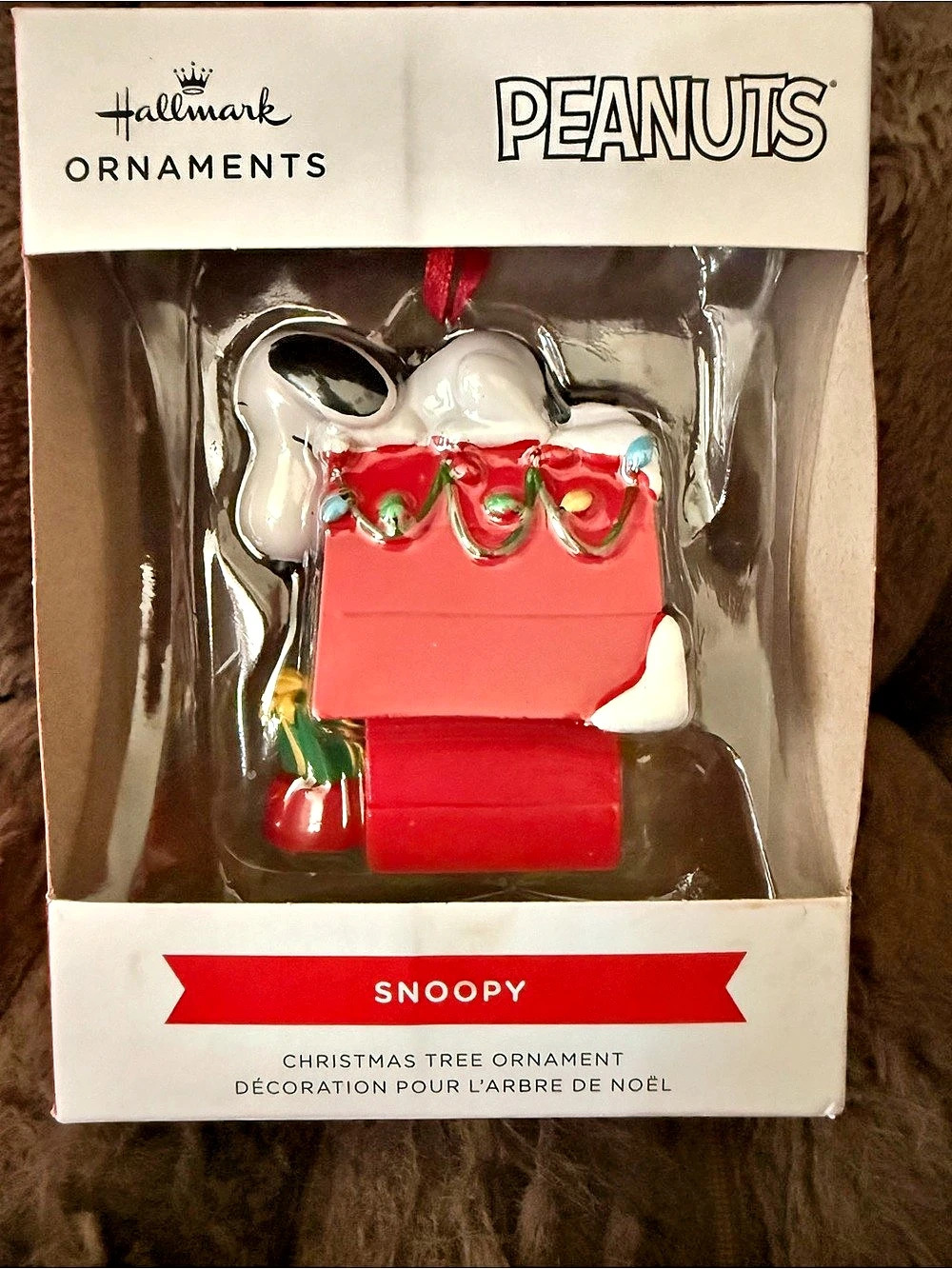Hallmark Snoopy Christmas Tree Ornament Peanuts Christmas Ornament NWT